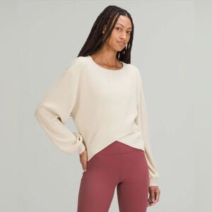 Lululemon Reversible Crossover Sweater